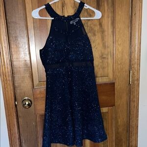 Sparkling Blue Kids Dress